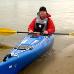 Erstes Testpaddeln mit der Baltic Storm