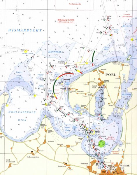 Seekarte Wismarbucht